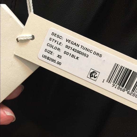 Rebecca Taylor Vegan Leather Dress - Picture 10 of 10